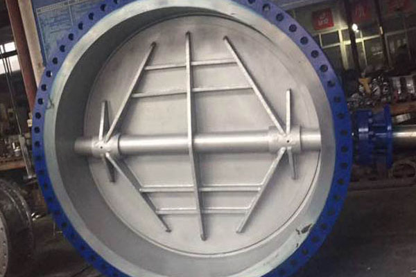 Hydraulic butterfly valve